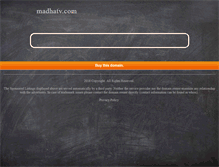Tablet Screenshot of madhatv.com